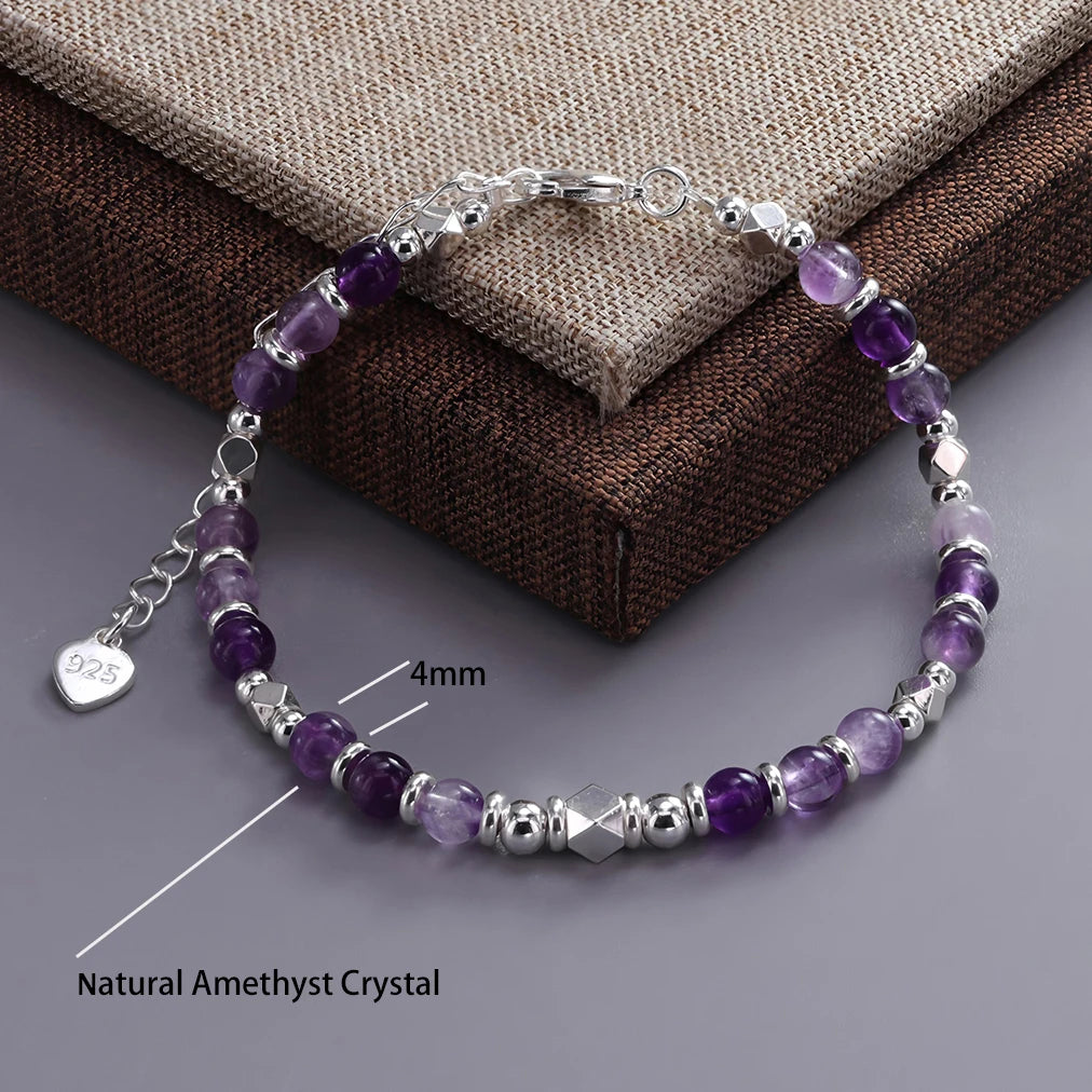 VENTFILLE 925 Sterling Silver Double Layer Pearl Bracelet for Women Girl Design Bead Korean Jewelry Dropshipping