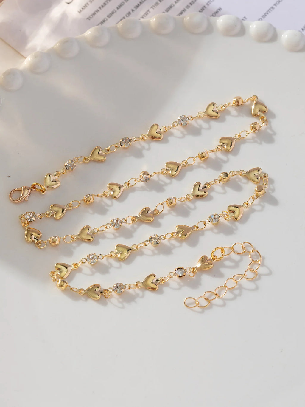 New Luxury Colourful Heart Long Tassel Necklace for Women Shiny Rhinestone Crystal Zircon Choker Bohemian Statement Jewelry