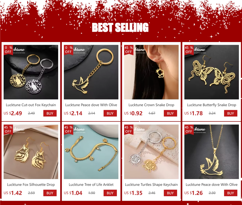Lucktune Butterfly Snake Drop Earrings Stainless Steel Animals Earrings For Women Fashion Jewelry Woman Accesories Party Gifts