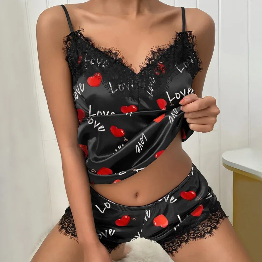 Sexy Lace Robe Dress+G String Thongs Women Erotic Transparent Sleepwear Pajamas Lace Nightdress Mujer Pornos Costumes Underwear