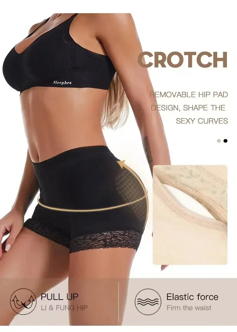Women Butt Lifter Panty - High Waist Tummy Control Hip Enhancer