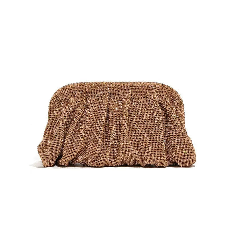 Glamorous Rhinestone Pearl Evening Bag for Women | Elegant Stage Performance Clutch | Sparkly Prom Wedding Party Purse 럭셔리 클러치백