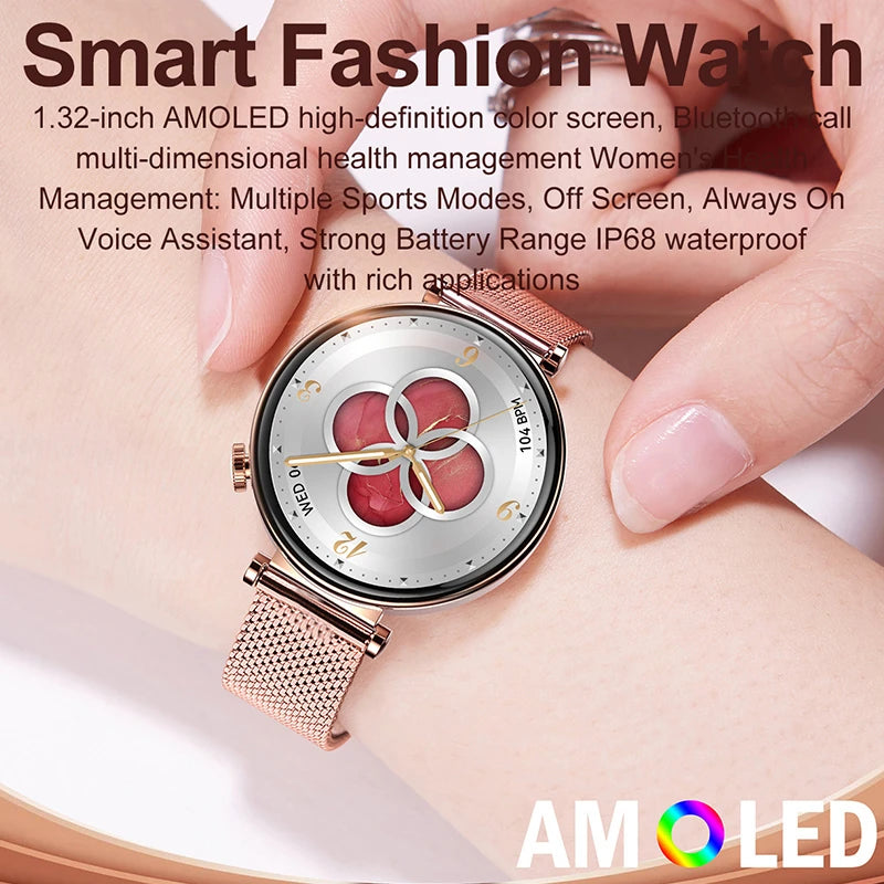 2025 New For Original HUAWEI Watch GT5 Mini Women Smartwatch GPS motion trail NFC 466*466 HD Full screen touch Ladies Smartwatch