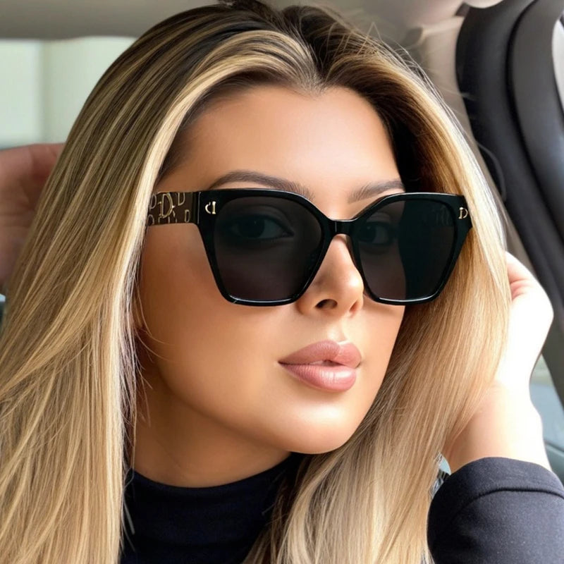 Fashion Brand Luxury Designer 2025 Sunglasses - Vintage Mirror Party