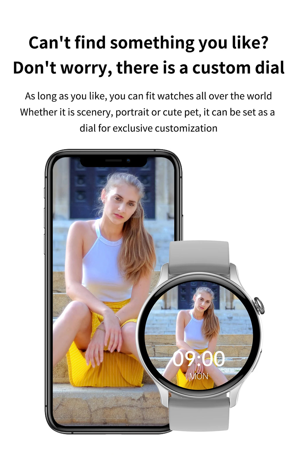 New Smart Watch Women 466*466 AMOLED Screen Always Display Time NFC Bluetooth Call Fashion IP68 Waterproof Sports Men Smartwatch