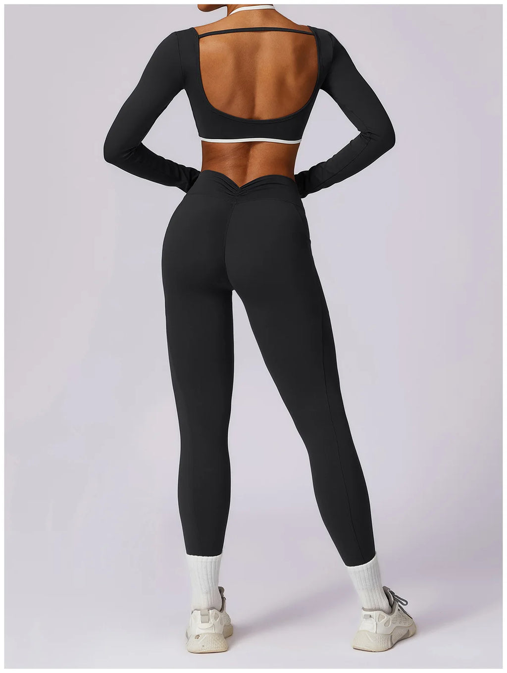 2Pcs Gym Set Women Workout Backless Yoga Suit Women Quick Dry Running Legging Fitness Bra Short-sleeved Shirt Sports Suit Female