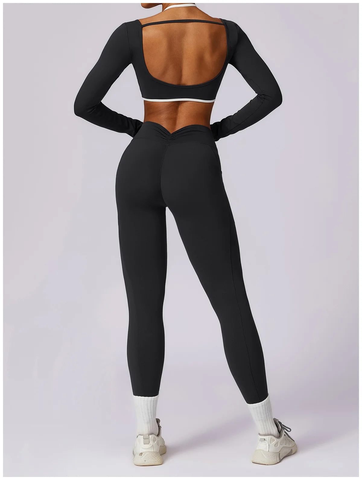 2Pcs Gym Set Women Workout Backless Yoga Suit Women Quick Dry Running Legging Fitness Bra Short-sleeved Shirt Sports Suit Female