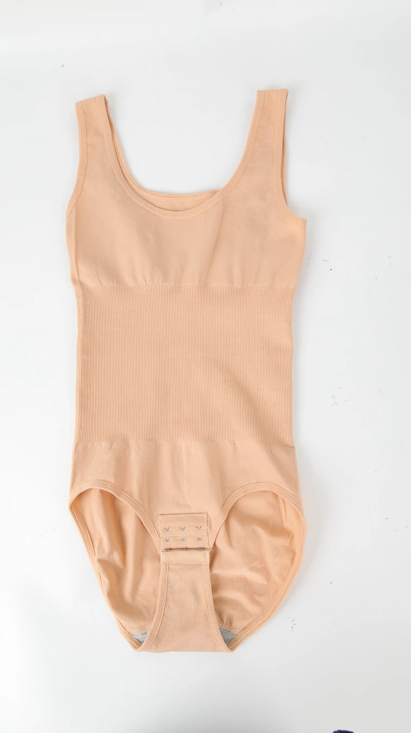 Bodysuit Shapewear - Tummy Control Butt Lifter Low Neck Jumpsuit