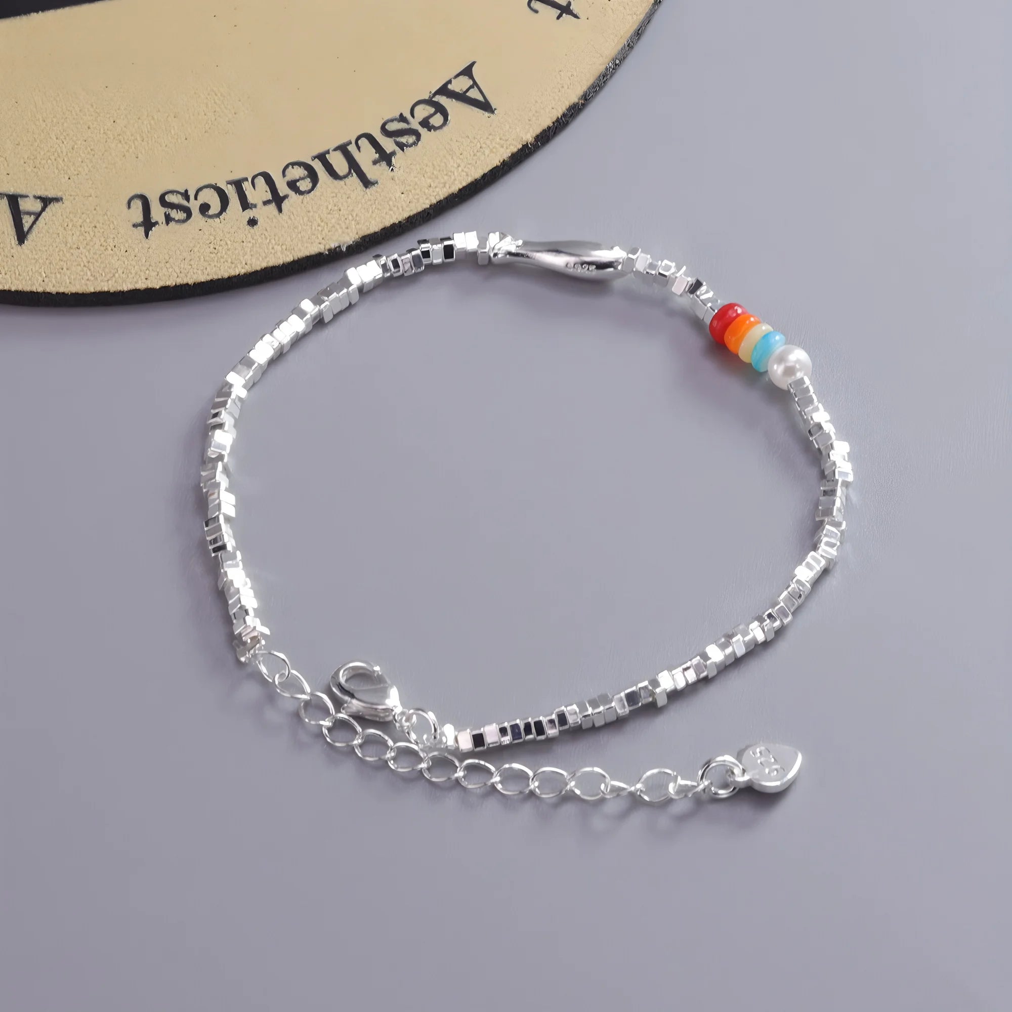 VENTFILLE 925 Sterling Silver Double Layer Pearl Bracelet for Women Girl Design Bead Korean Jewelry Dropshipping