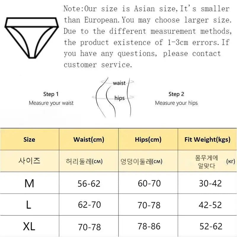 3Pcs/Set Cotton Panties Mid-Waist Women's Underwear Female Breathable Underpants Girls Solid Color Briefs Short Sexy Lingerie