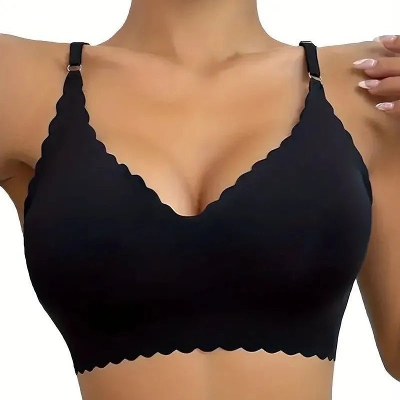 2PCS Ice Silk Seamless Bra - No Steel Ring Fitness Yoga Tank Tops