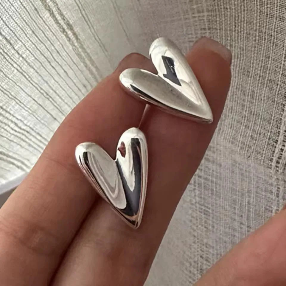VENTFILLE 925 Sterling Silver CZ Star Moon Asymmetric Hoop Earrings for Women Girls Gold Silver Color Party Jewelry Gifts