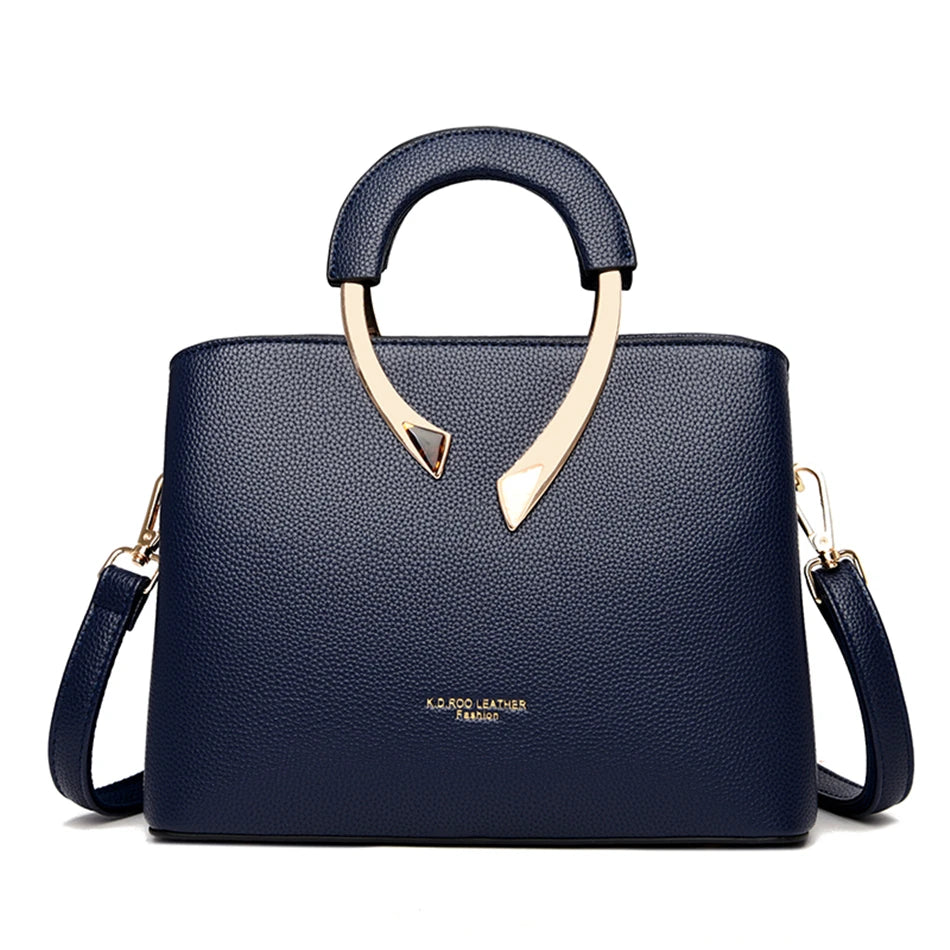 VANDERWAH Leather Tote - Designer Crossbody Shoulder Bag 2024