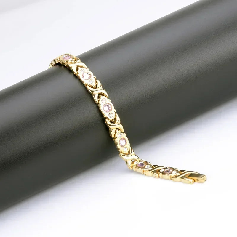 Health Care Magnetic Bracelet Weight Loss Anti-Fatigue Therapy Bracelets For Men Women Arthritis Pain Relief Energy Jewelry Gift