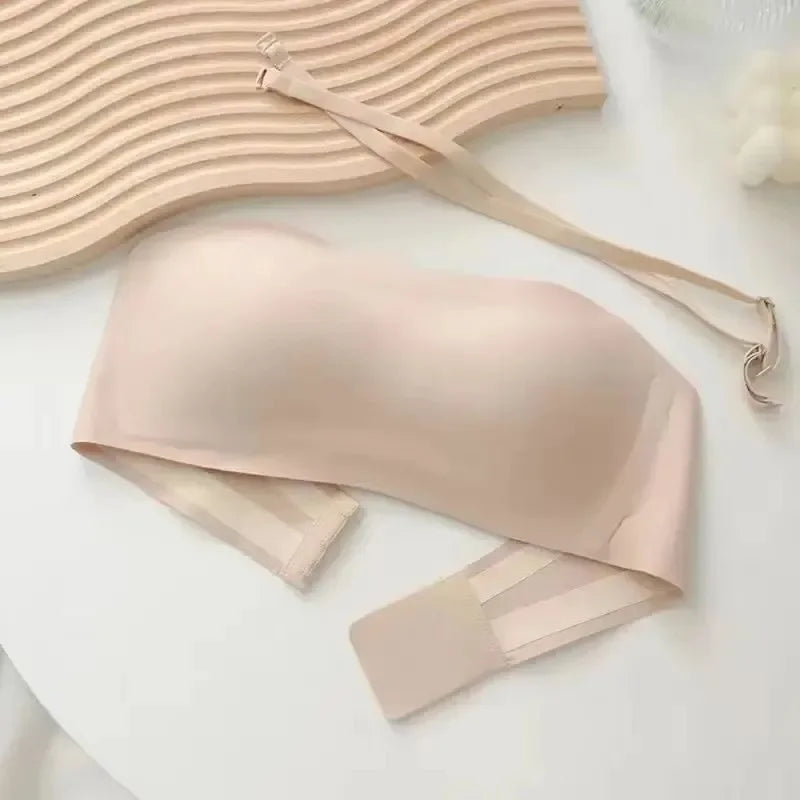Sexy Seamless Tube Top Bra - Invisible Strapless Push Up