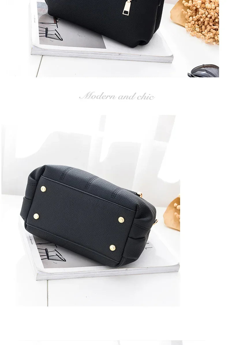 Trendy Women's Handbag Spring Summer New Style Korean Version Simple Small Square Bag Single Shoulder Bag Crossbody Bag