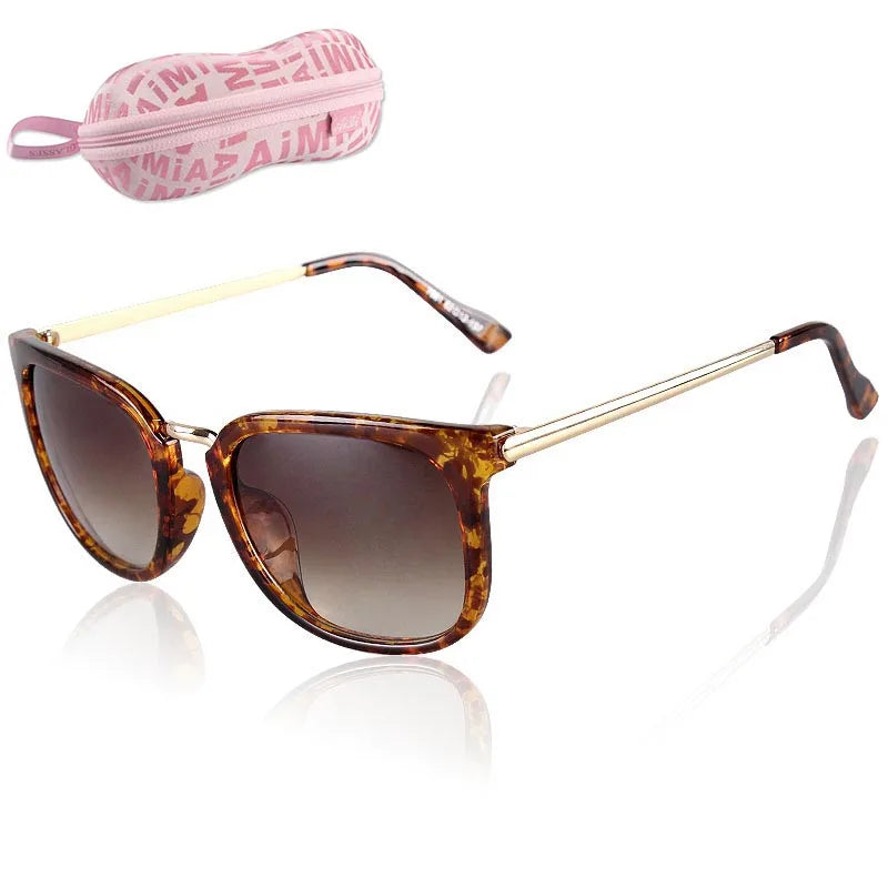 2025 Fashion Classic Vintage Cat Eye Sunglasses - Metal Decorate Women