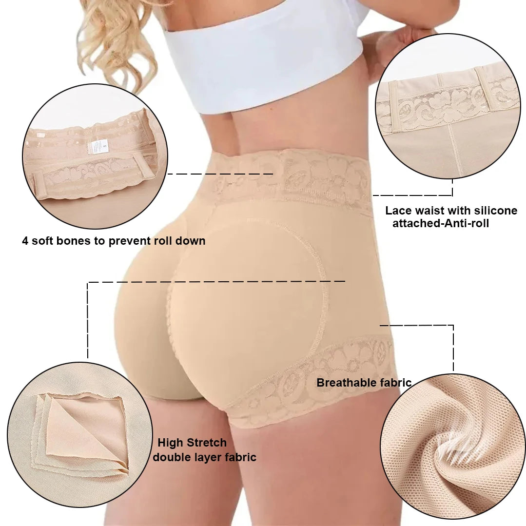 Fajas Colombianas Shapewear - Tummy Control Butt Lifter Girdle