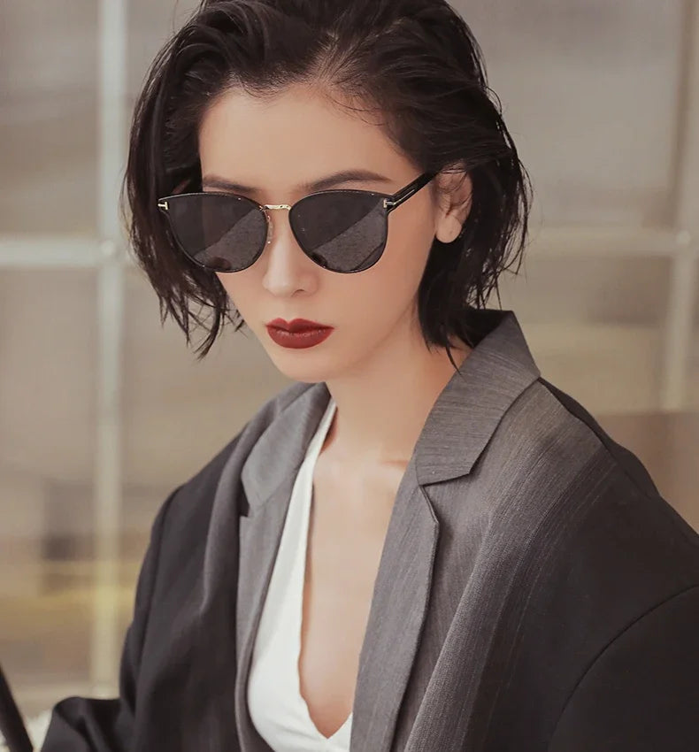 2025 GCV Polarized Cat Eye Sunglasses - Luxury Ultralight Tourism Party