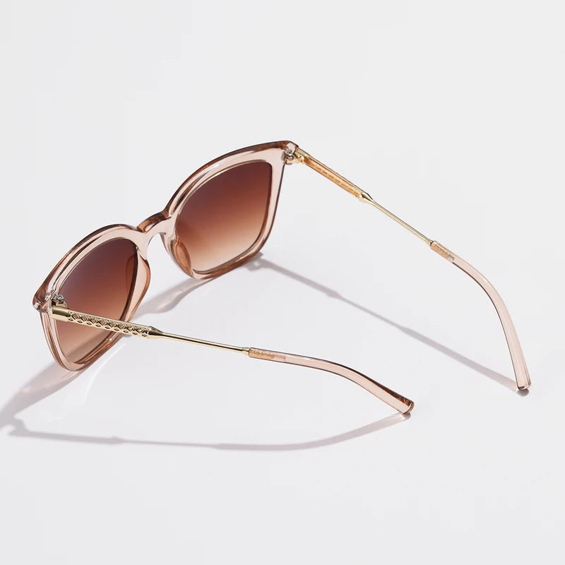 Classic Square Vintage Sunglasses - Alloy Frame Retro Trend UV400