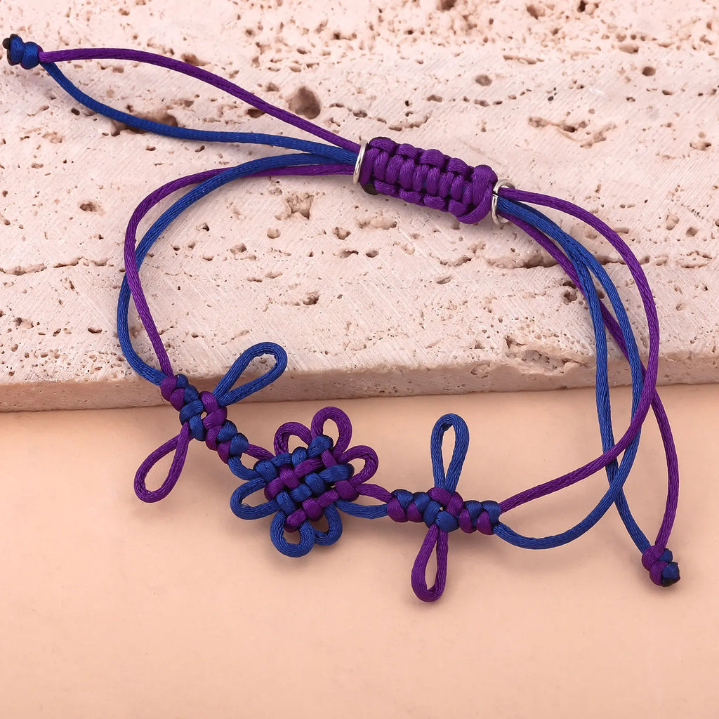 Anime KPop Demon Hunters HUNTR/X Rumi Bracelet Cosplay Props Chinese knot Bracelet Men Women Rope Pendant Jewelry Accessories