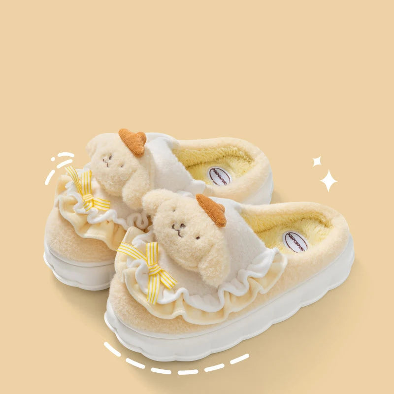 Super Cute Kawaii Character Slippers - Indoor Anti-Slip Cartoon Slides