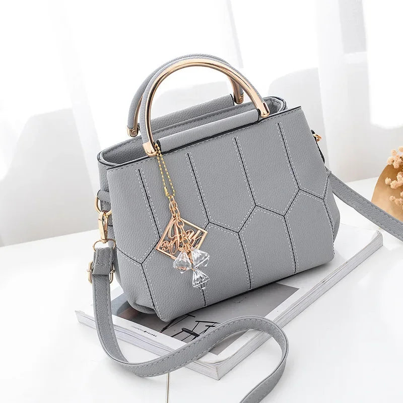 Trendy Women's Handbag Spring Summer New Style Korean Version Simple Small Square Bag Single Shoulder Bag Crossbody Bag