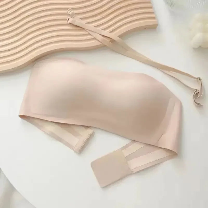 Sexy Seamless Tube Top Bra - Invisible Strapless Push Up