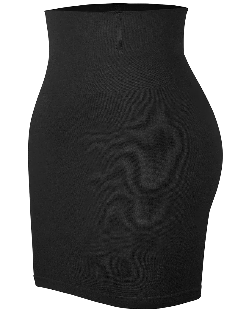 Half Slip Shapewear for Women Under Dresses Built-in Panties High Waist Tummy Control Slips Skirts Butt Lifter Body Shaper Dress