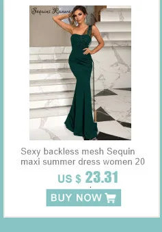Black Backless Tassel Sequin Dress - Summer Party Evening Gown