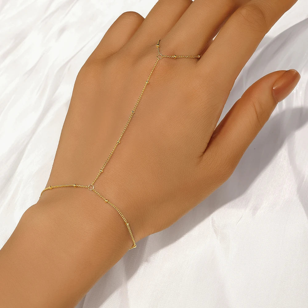 CANNER European American Style Eight-Pointed Star Zircon Bracelet S925 Sterling Silver Personality Simple Versatile Bracelet