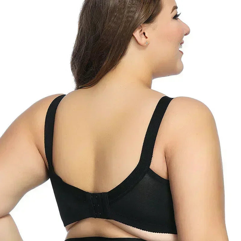 Big Minimizer Bras - Large Size Lace Wireless Full Coverage