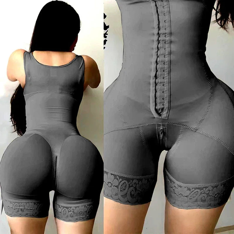 AfruliA Fajas Colombian Shapewear - Corset Waist Trainer Bodysuit