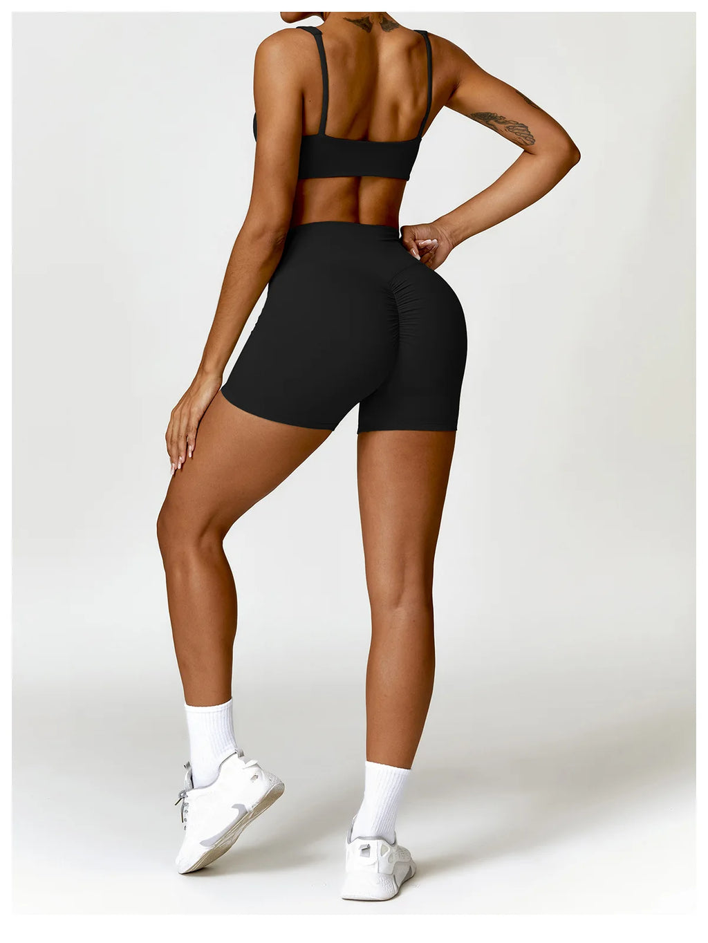 2PCS Yoga Set Women Gym Long Sleeve Sports Suits Fitness Bra Crop Top Workout Clothes Female Athletic Wear Legging Sportswear