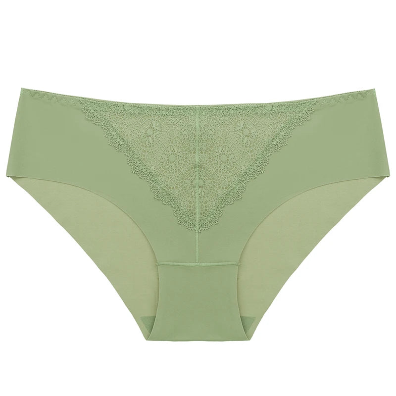 BZEL 10PCS/Set Women's Panties Exquisite Sweet Lace Underwear Sexy Lingerie Silk Satin Briefs Woman Comfort Breathable Underpant