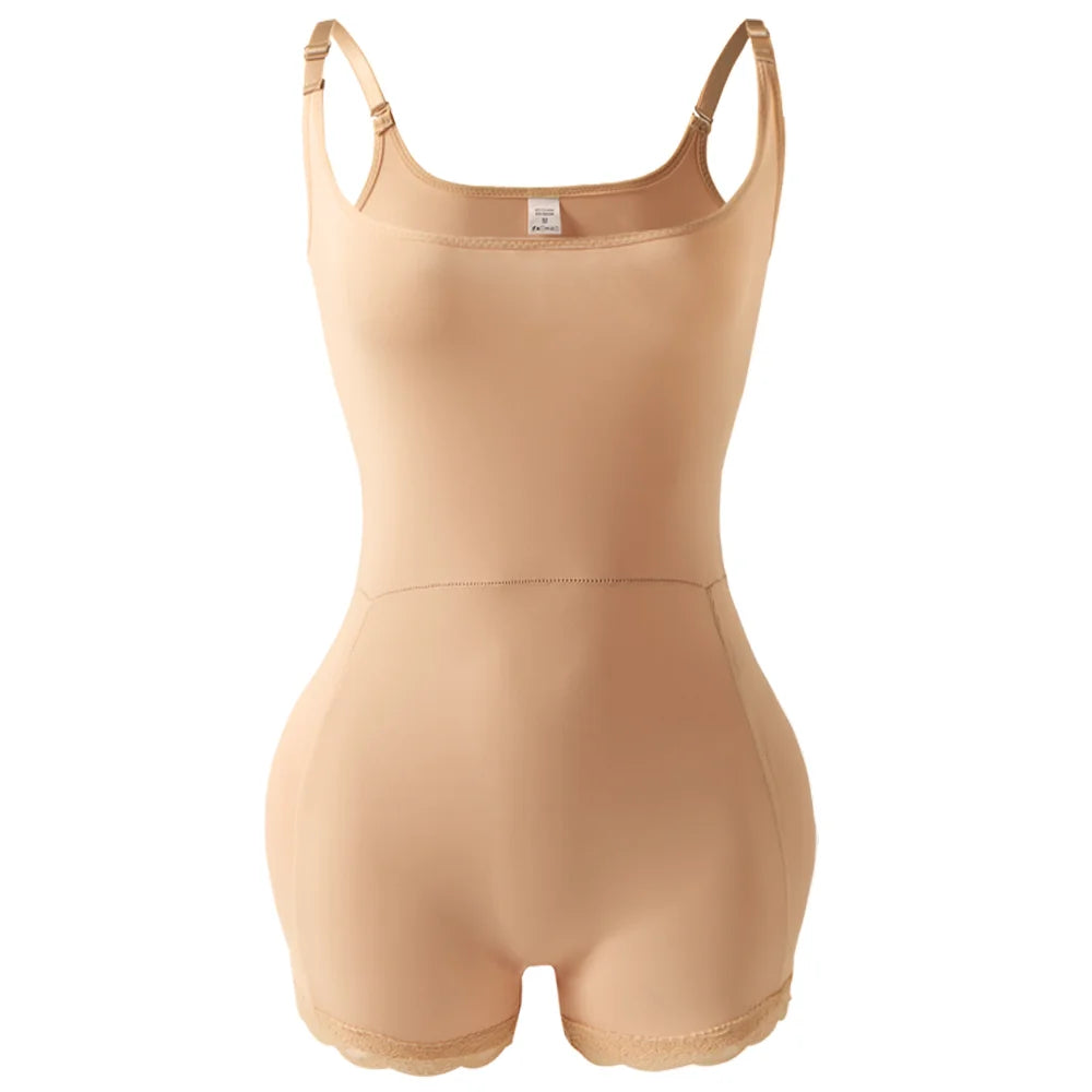 Women Padded Bodysuit - Butt Lifter Waist Trainer Body Shaper