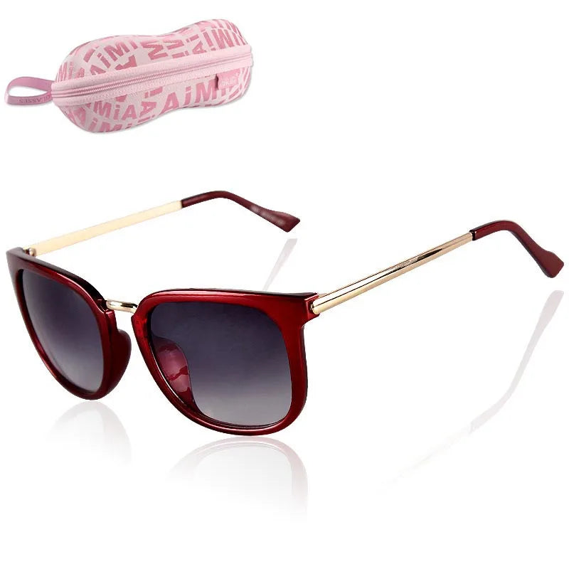 2025 Fashion Classic Vintage Cat Eye Sunglasses - Metal Decorate Women