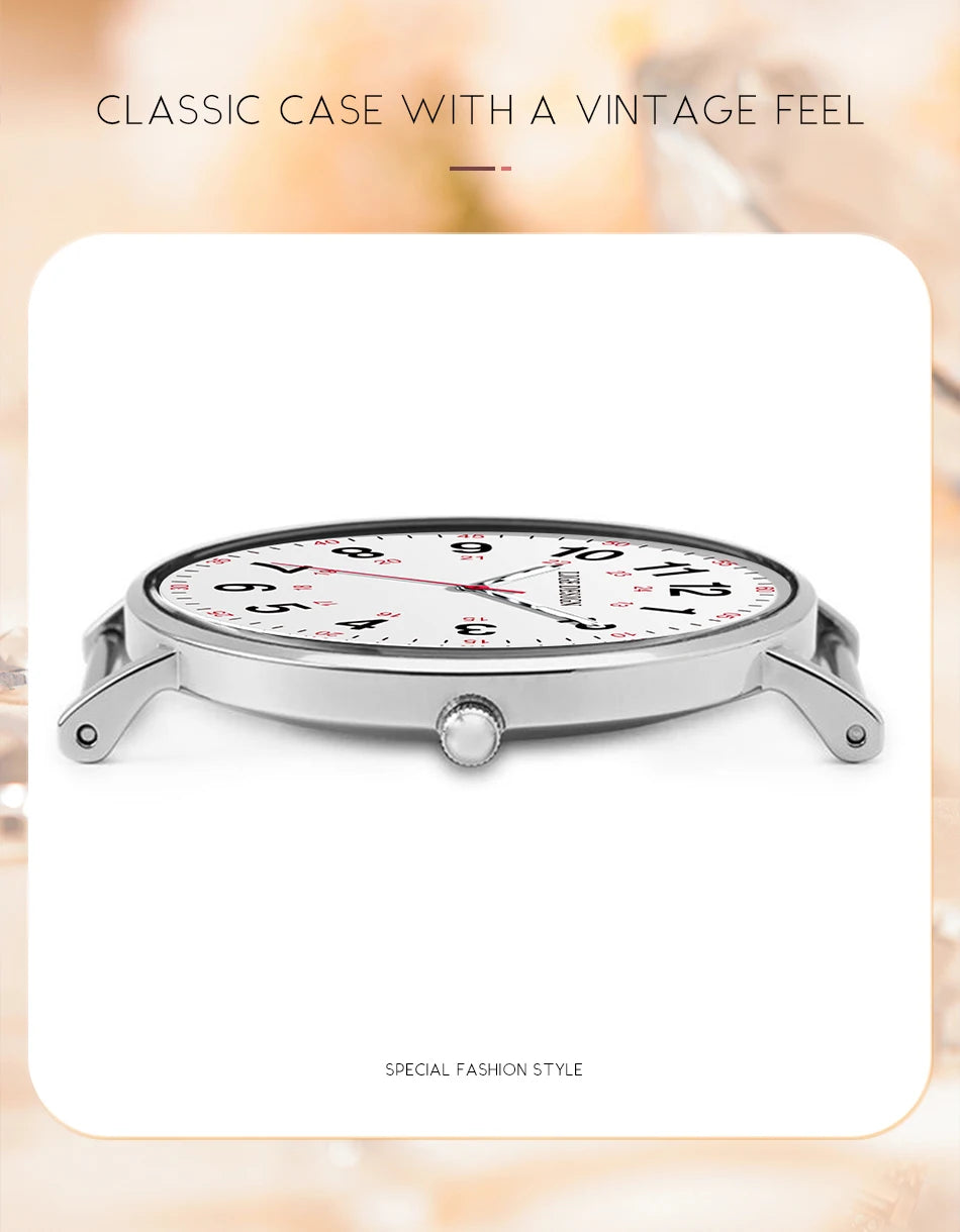 LIGE Fashion Elegant Watch - Candy Color Silicone Luminous Waterproof