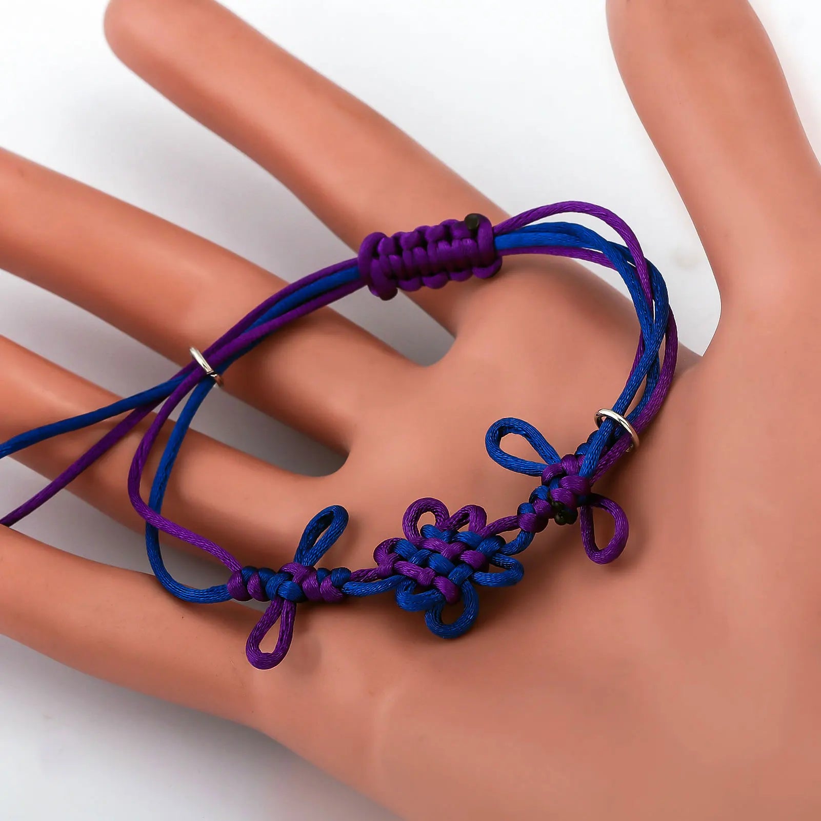 Anime KPop Demon Hunters HUNTR/X Rumi Bracelet Cosplay Props Chinese knot Bracelet Men Women Rope Pendant Jewelry Accessories