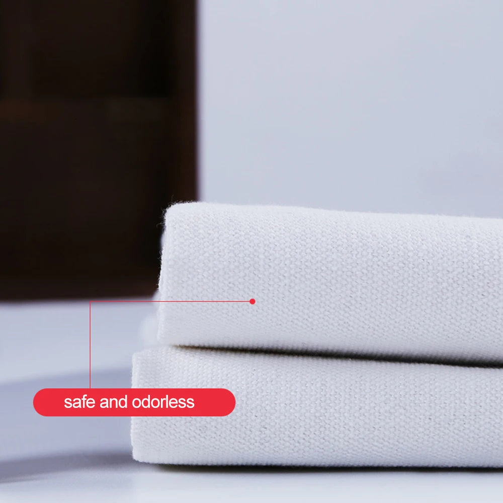 Women Handbags Creamy White Plain Folding Canvas Shoulder Tote Bags Reusable Cotton Grocery High Capacity Shopping Bag Handbags