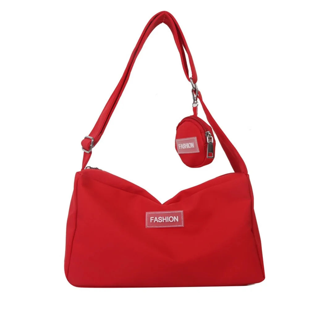 2023 Autumn Winter New Underarm Bag Fashion Large Capacity Crossbody Bag Casual Versatile Shoulder Bags Trendy Oxford Handbag