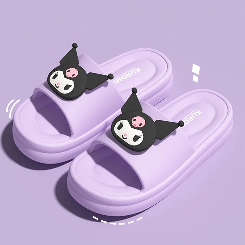 Super Soft EVA Cartoon Slippers - Thick Cushion Cute Indoor Outdoor Slides