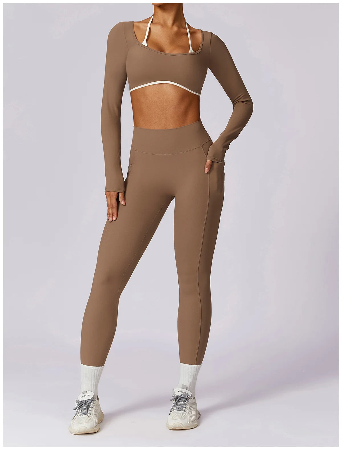 2Pcs Gym Set Women Workout Backless Yoga Suit Women Quick Dry Running Legging Fitness Bra Short-sleeved Shirt Sports Suit Female