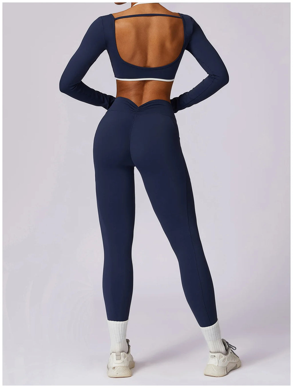 2Pcs Gym Set Women Workout Backless Yoga Suit Women Quick Dry Running Legging Fitness Bra Short-sleeved Shirt Sports Suit Female