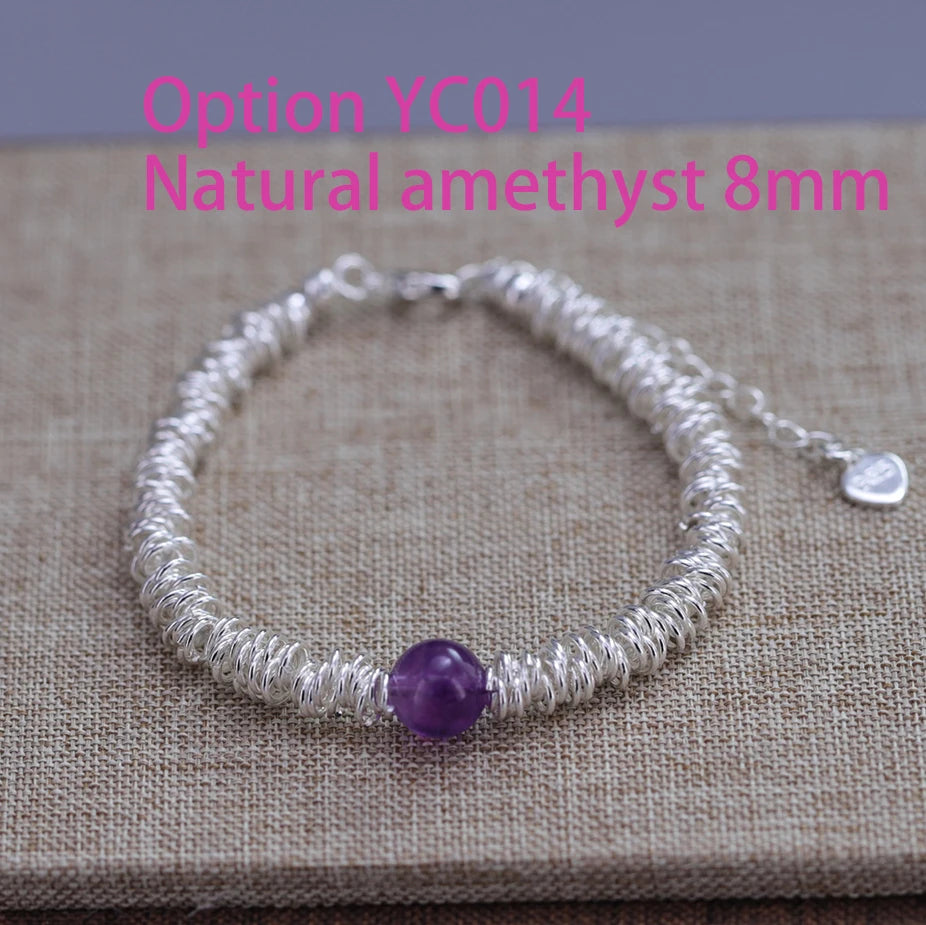 VENTFILLE 925 Sterling Silver Double Layer Pearl Bracelet for Women Girl Design Bead Korean Jewelry Dropshipping