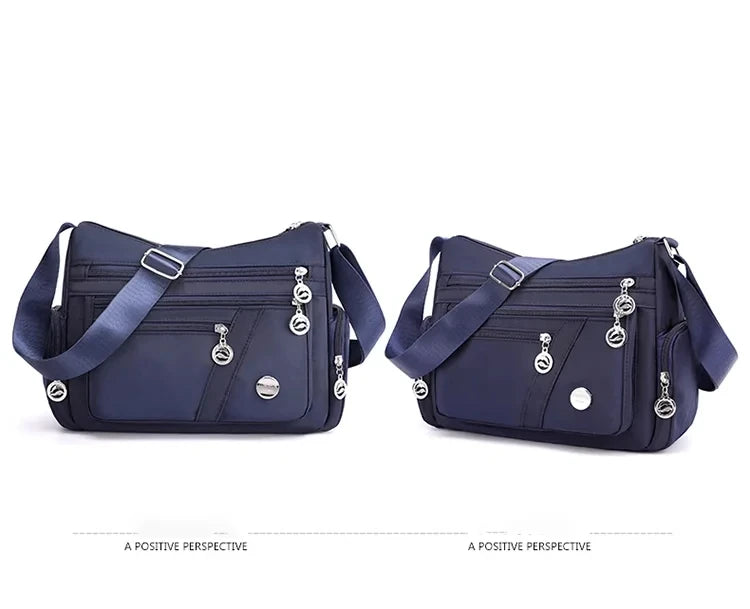 Crossbody for Women Waterproof Tote Casual Nylon Purse Handbag RFID Lightweight Messenger Bag