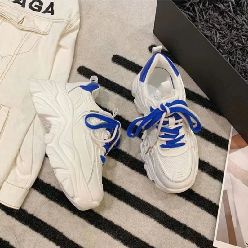 2025 New Women's Casual Shoes - Mesh Breathable Platform Designer Sneakers