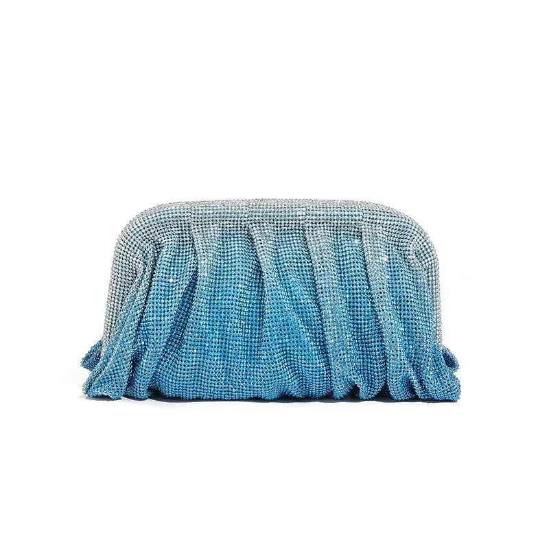 Glamorous Rhinestone Pearl Evening Bag for Women | Elegant Stage Performance Clutch | Sparkly Prom Wedding Party Purse 럭셔리 클러치백
