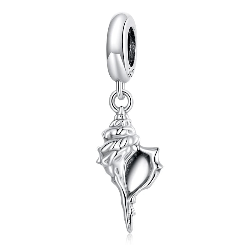 WOSTU 925 Sterling Silver Animal Cat Charm Pendant Heart Family Ladybug Bee Beads Fit Original Bracelet DIY Jewelry For Women