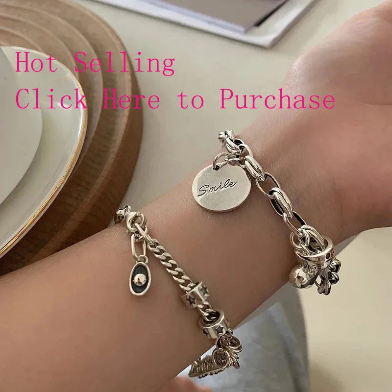 VENTFILLE 925 Sterling Silver Open Pearl Smile Stackable Finger Ring Simple Fashion Cute Adjustable For Female Jewelry Wholesale